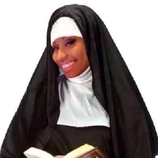 ✝ emoji NickiMinaj @StickersByBoggi #3 Telegram sticker 22 of 55