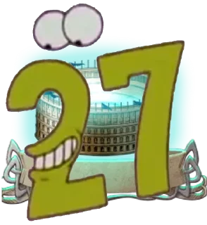 2️⃣ emoji Veintisiete (27) Telegram sticker 16 of 27