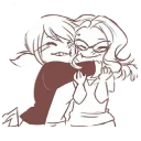 ❤ emoji Miraculous ladybug & cat noir Telegram sticker 15 of 56