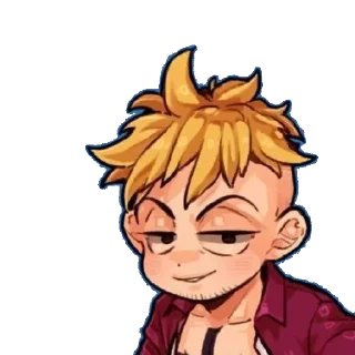 😸 emoji Марко Феникс ~♤krak1n♧~ Telegram sticker 11 of 50