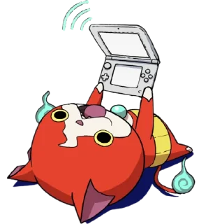 🎮 emoji Yo-Kai Watch: Jibanyan  by @Il_Ninja_Verde Telegram sticker 21 of 22