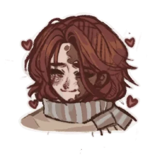 😊 emoji Tomoko by Karanhara Telegram sticker 4 of 25