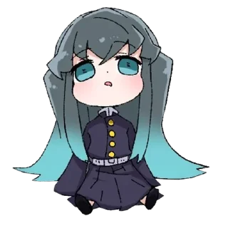 ❄️ emoji Muichiro Tokito 🌀 [@TodorokiShouto] Telegram sticker 16 of 105