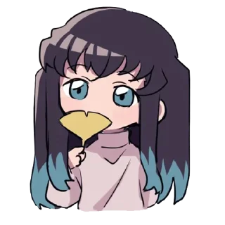 🌀 emoji Muichiro Tokito 🌀 [@TodorokiShouto] Telegram sticker 21 of 105