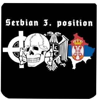 Sticker from Serbia