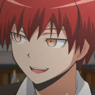 🖱 emoji 🖱Karma akabane by (@miyukotto) Telegram sticker 8 of 50