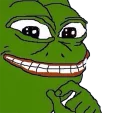 👈 emoji Pepe the Frog Telegram sticker 18 of 30