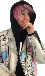 🌟 emoji ліл піпчік🖤 Telegram sticker 12 of 31