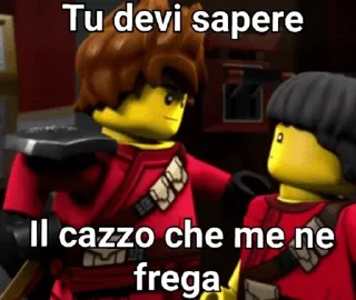 Sticker from Ninjago masters of humor