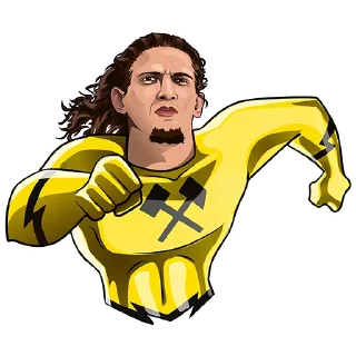 💪 emoji ⚒ ШАХТЕР СОЛИГОРСК ⚒ Telegram sticker 3 of 24