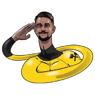 😀 emoji ⚒ ШАХТЕР СОЛИГОРСК ⚒ Telegram sticker 7 of 24