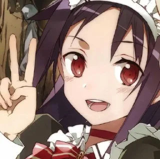 🌟 emoji ᕦ Yuuki Konno ᕤ @KesitoMania Telegram sticker 9 of 120