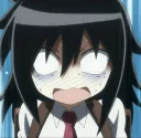 😐 emoji Tomoko @fuckwhatever Telegram sticker 22 of 42