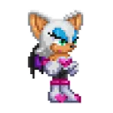 😠 emoji Sonic 3 & Knuckles - Rouge Telegram sticker 8 of 75