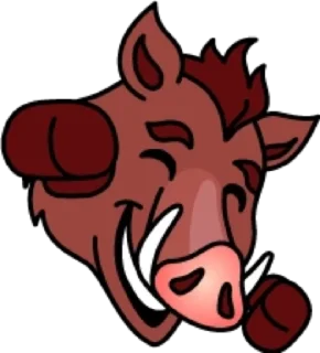 🥳 emoji Кабан @modnyashki_vip Telegram sticker 8 of 25