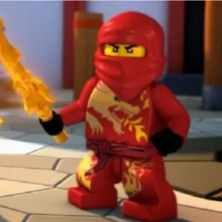 Sticker from Ninjago: Kai | @Il_Ninja_Verde