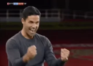💪 emoji Arsenal gifs by @footballstickers872 Telegram sticker 8 of 120