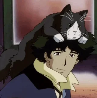 🛸 emoji | Spike spiegel |🚀¦ @johan_sticker ¦ Telegram sticker 19 of 120