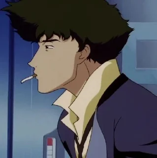🛸 emoji | Spike spiegel |🚀¦ @johan_sticker ¦ Telegram sticker 24 of 120