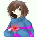 Sticker from Frisk undertale
