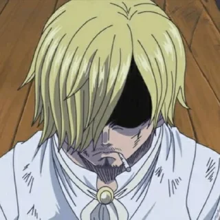 🎷 emoji ◈『 sanji 』◈ @ka_anime_sticker Telegram sticker 14 of 100