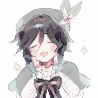 😍 emoji Венти икона Telegram sticker 16 of 35