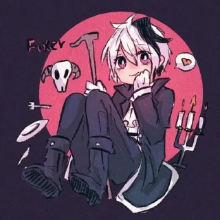 🌟 emoji 🎸 vFlower III ♀ @KesitoMania Telegram sticker 12 of 120