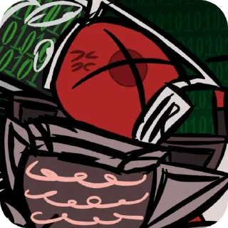 🔖 emoji 🔖KILLDROID 🎸🩸 Telegram sticker 22 of 114