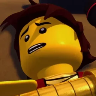 😥 emoji Ninjago: Kai | @Il_Ninja_Verde Telegram sticker 13 of 40