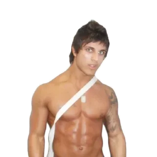 🙂 emoji Zyzz Telegram sticker 23 of 28