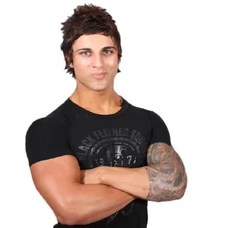 💪 emoji Zyzz Telegram sticker 22 of 28