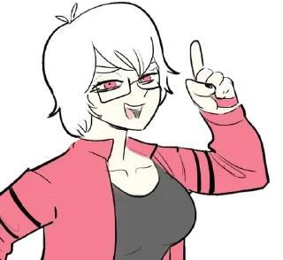 Sticker from Albedo's Chaquetrix Pack