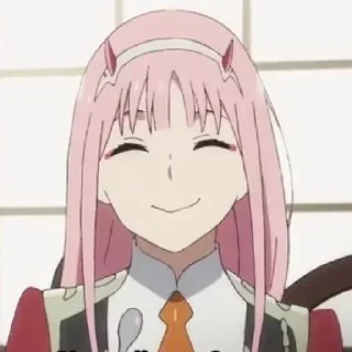 Sticker from Zero Two