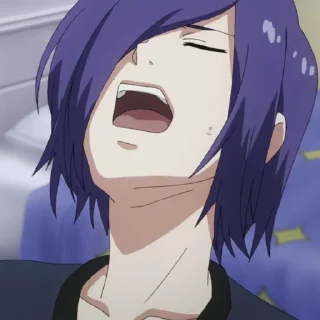❄ emoji Touka Kirishima Telegram sticker 19 of 33