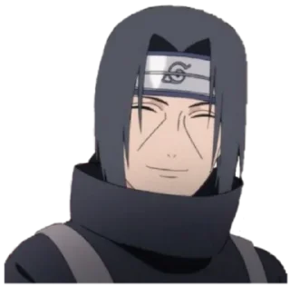 😊 emoji Itachi Uchiha Telegram sticker 5 of 10