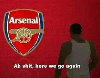 😤 emoji Arsenal by @footballstickers872 Telegram sticker 13 of 120