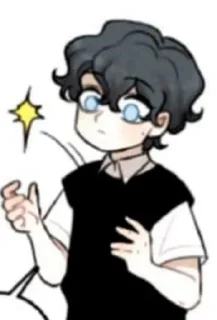 😯 emoji Сяо Мо Telegram sticker 18 of 44
