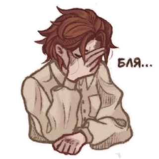 🤦‍♀️ emoji Tomoko by Karanhara Telegram sticker 21 of 25