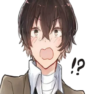 😱 emoji Dazai @R666d1 Telegram sticker 12 of 91