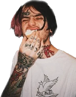 🌟 emoji ліл піпчік🖤 Telegram sticker 16 of 31