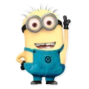 ☝ emoji minions Telegram sticker 10 of 73
