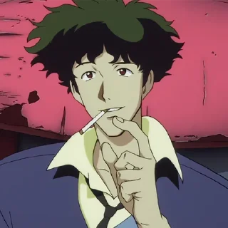 🚬 emoji Spike Spiegel [@TodorokiShouto] Telegram sticker 11 of 105
