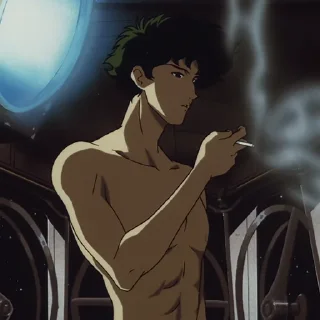 🚬 emoji Spike Spiegel [@TodorokiShouto] Telegram sticker 5 of 105