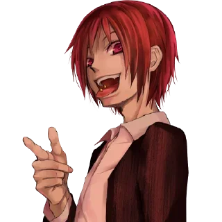 😈 emoji Akabane karma Telegram sticker 8 of 50