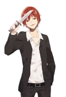 🔪 emoji Akabane karma Telegram sticker 24 of 50