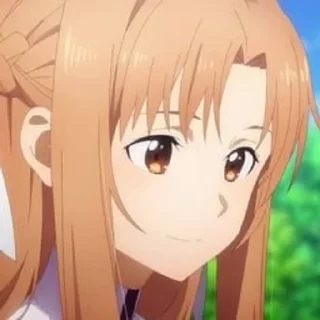 🍂 emoji Asuna @animegroupotakugp Telegram sticker 5 of 56