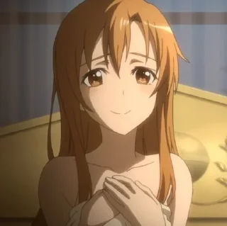 🍂 emoji Asuna @animegroupotakugp Telegram sticker 9 of 56