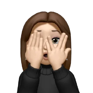 🌟 emoji 𝐦𝐨𝐧𝐧𝐢 memoji Telegram sticker 8 of 53