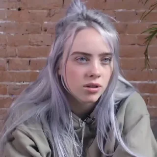 😐 emoji Billie eilish pt 1 | @byverrmy Telegram sticker 7 of 119