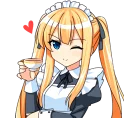 Sticker from Maid Girlfriend